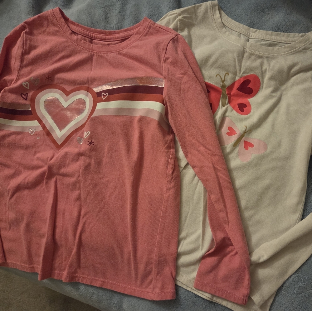 Cat & Jack Pink Long Sleeve Shirt